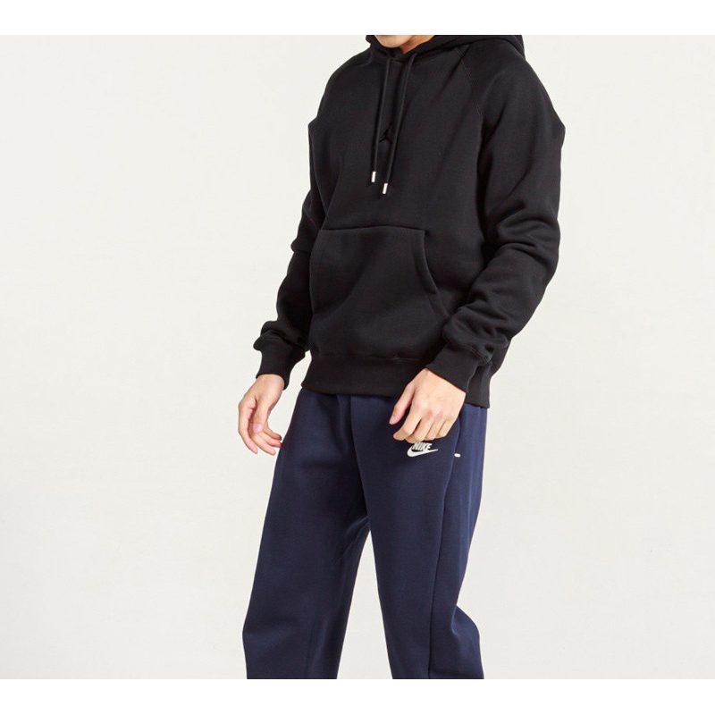 Jordan Air Sweatshirts Men's Black Hooded Thickened Regular CD8727-010