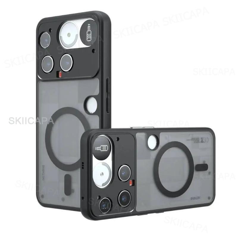 Pro Magsafe Pouzdro na Nothing Phone 3 Matné Nárazuvzdorné Tvrdé Bezdrátové Nabíjení Magnetický Kryt pro Nothing Phone 3A Pro Phone3