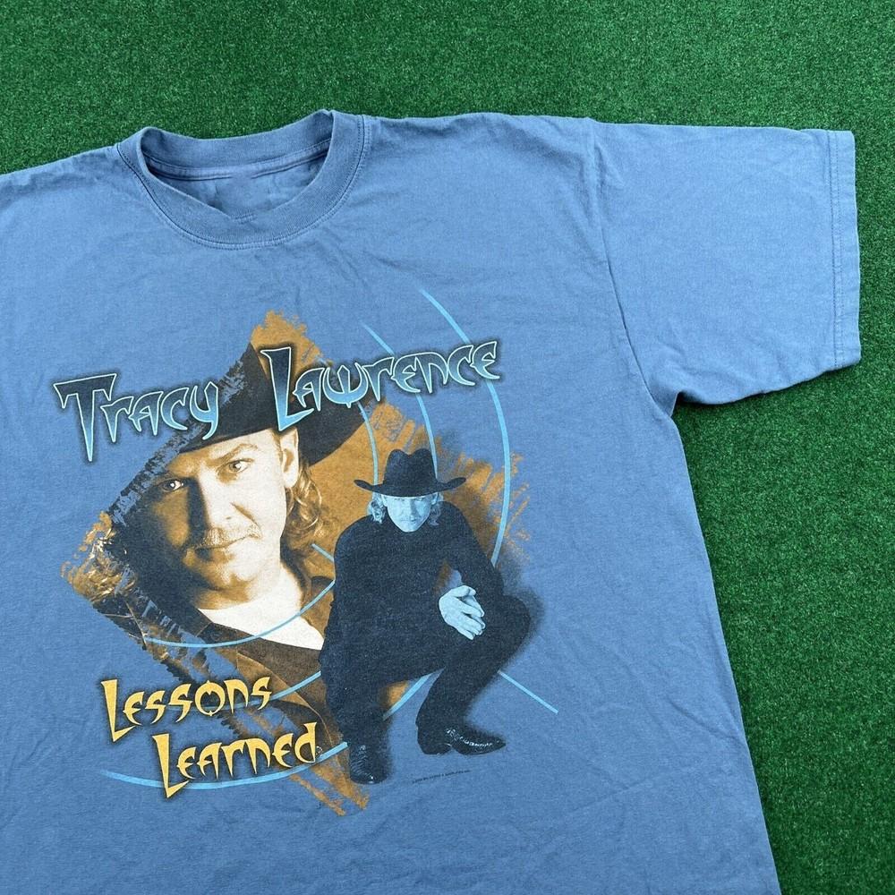 Vintage Tracy Lawrence Lessons Learned  S to 5XL SE106 FREE SHIPPING Unisex T-Shirt S
