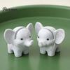 Decorative Marble Texture Stand 3D Printed Elephant Eyeglass Holder, Cute Sunglasses Display Stand, Creative Desktop Sunglass Organizer Glasses