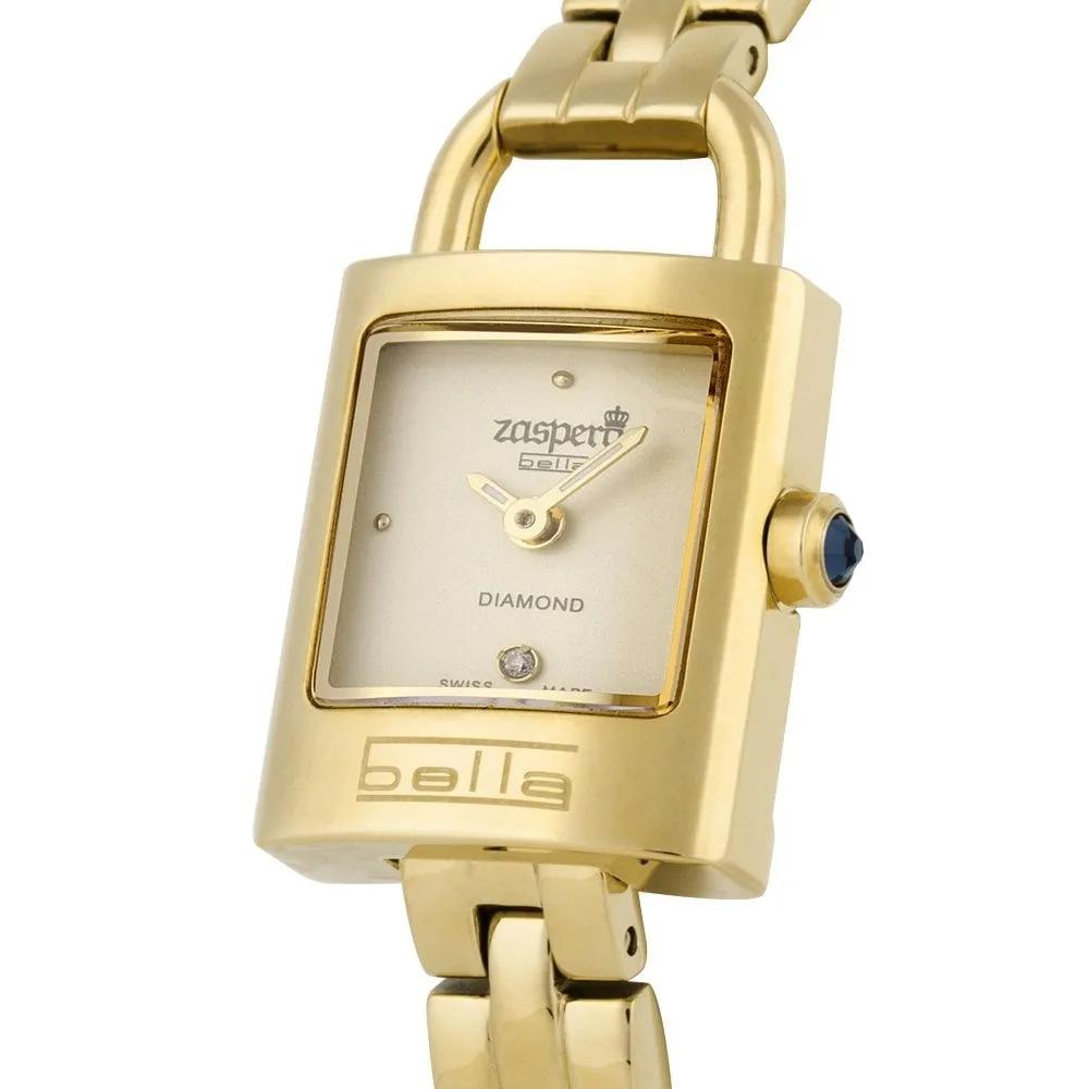 [ZPERO] Swiss-Made Bella Damen-Metalluhr BG601-72