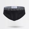 SEEINNER Men's Ribbed Cotton Wide Waist Triangle Sport Underwear