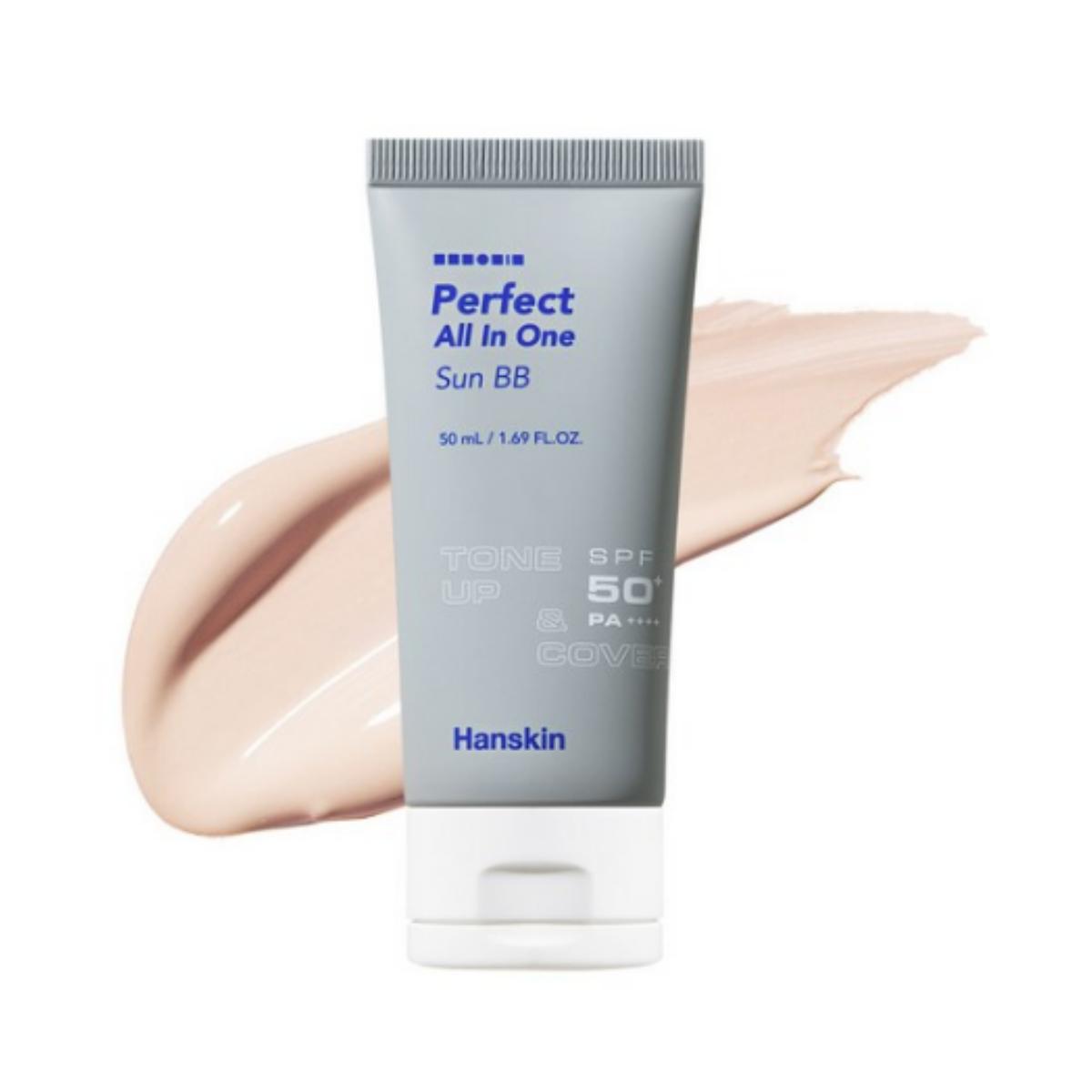 

Hanskin Perfect All‑in‑One Sun BB Cream, 50 мл — 1 шт.