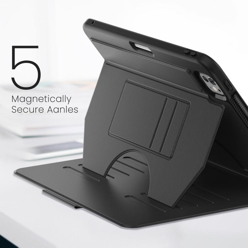 IPad Pro 11-inch Magnetic Case Shockproof Leather Cover With Stand TPU Material Business Style
