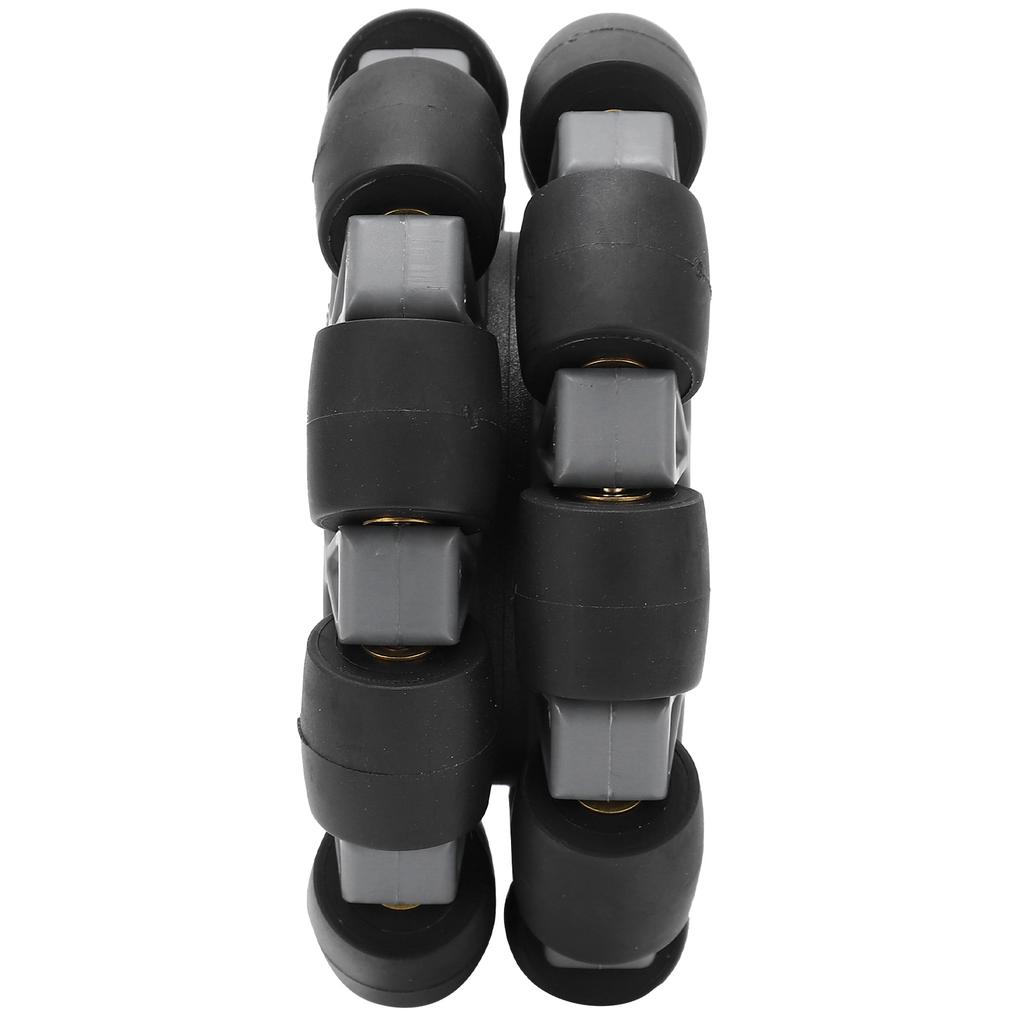 100 mm Doppel-Allrichtungsrad aus Kunststoff, Tragkraft 20 kg, für Plattform-Roboter-Kit 14049