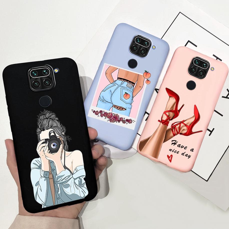 Dla Redmi Note 9 etui miękkie TPU wzór kreskówkowy etui silikonowe etui na telefon xiaomi Redmi Note 9 Note9 Note 9 Pro Max 9Pro Funda