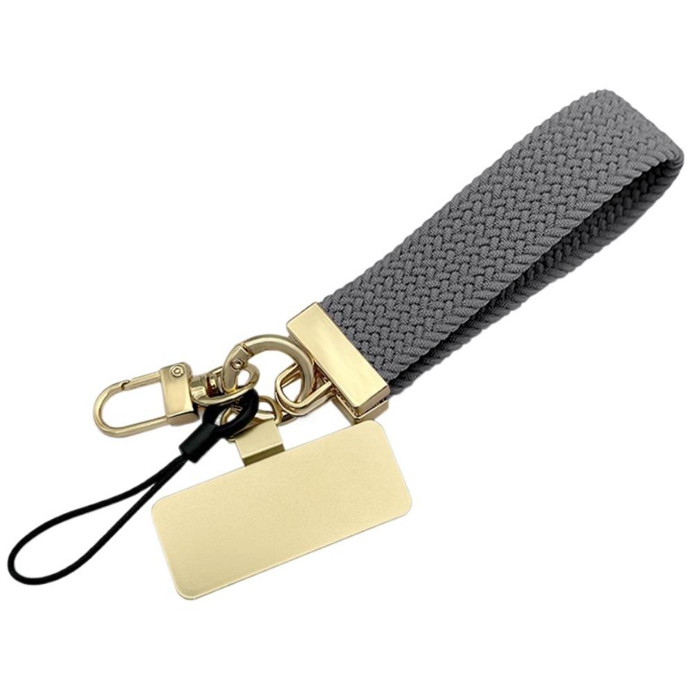 

Metal Card Cell Phone Chain Anti Loss Mobile Phone Lanyard Mobile Phone Strap Mobile Phone Pendant серый