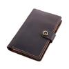 CEETOL Genuine Leather Planner, Handcrafted by Artisans, A6 Size, 6-Hole, with Pen Holder, Genuine Leather Business Notebook, Schedule Book