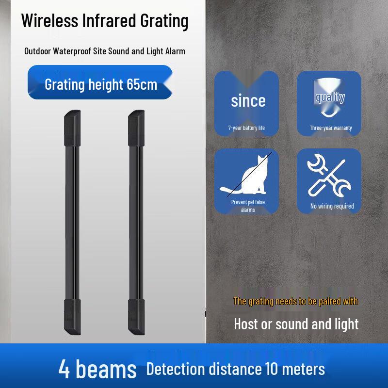 

Yibei Wireless Infrared Grating Alarm System