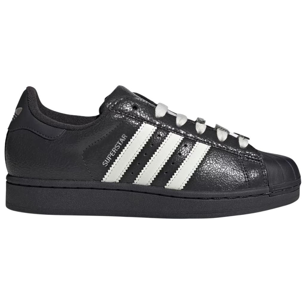 Adidas Originals Superstar 2 Classic Skateboard Shoes Women's Black IH1628