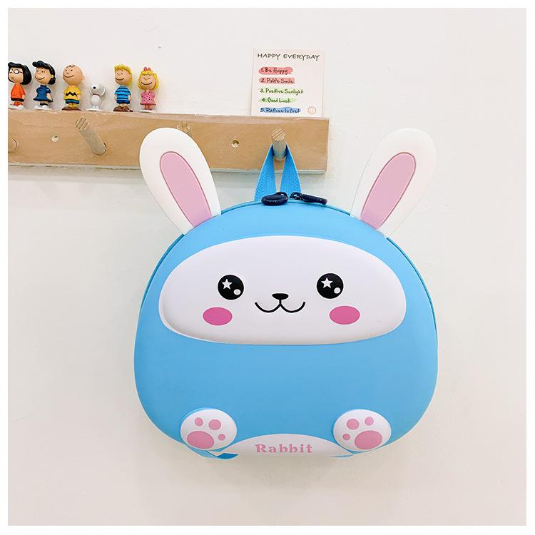 School BagsNew children's bag girl cute cartoon hard shell 2-5 years old trendy foreign backpack