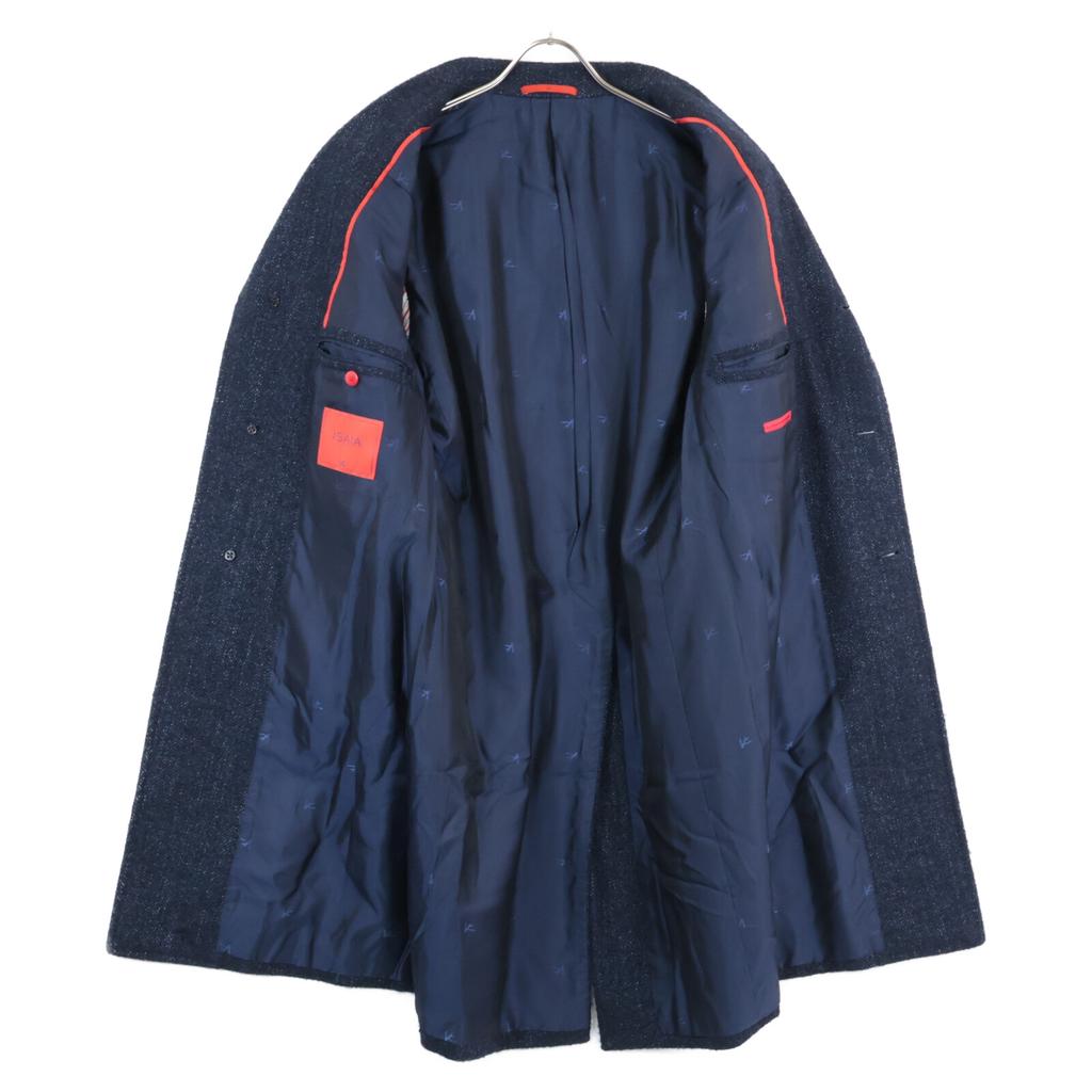 ISAIA Excellent condition ROSS CP TASCH TRENCH alpaca blend Chesterfield/Beaver coat coat 48 NavyUsed
