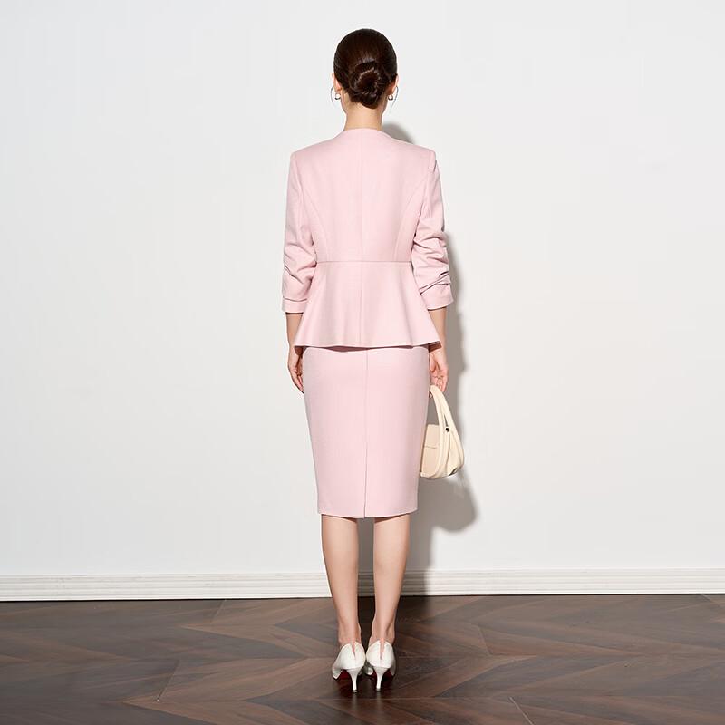 Teluoman Women's Two-Piece Formal Suit Set