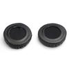 Round 45-110mm Earphone Cover Replacement Sponge Earpads Universal Ear Pads Protein Leather Earmuffs Earbud Cushion