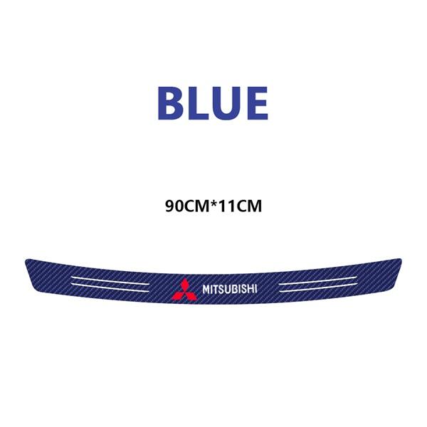 Car Trunk Door Threshold Stickers Protection Film Decals Accessories For Mitsubishi 9 Ralliart X ASX L200 Colt Outlander Pajero MA8