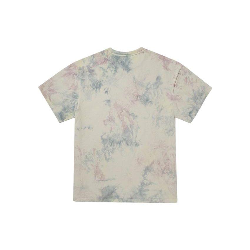 Vans American Vintage Batik-Print Rundhals Kurzarm T-Shirt Unisex Oberteile Hellgrau VN000FR1CGJ