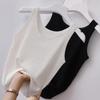 Vest Women Slim Outer Wear Inner Layering Bottomed Sleeveless Shirt Thin