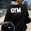 Y2k GYM Terapi Streetwear T-shirt Gåva Avslappnad T-shirt Retro Vintage T-shirt Dam Herr Bomull Överdimensionerad Lös Sommar