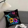 Hawaiian turtle Cushion Cover Pillowcase Ultra Soft Skin Friendly Fabric Cloud Like Comfort  Concealed Zipper