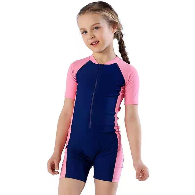 Children's Ready-Made One-Piece Swimsuits: Available for Boys and Girls In Small, Medium, and Large Sizes, Plus Special Baby Swim Training Suits.