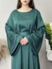 Middle Eastern Turkish Solid Color Multi-Color Large Size Robe Dress