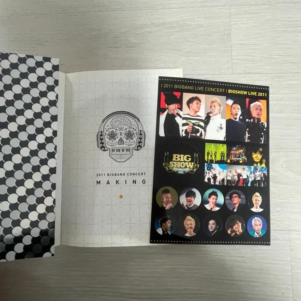 BIGBANG 2011 Big Show Making-of DVD (Japanese Version) Used