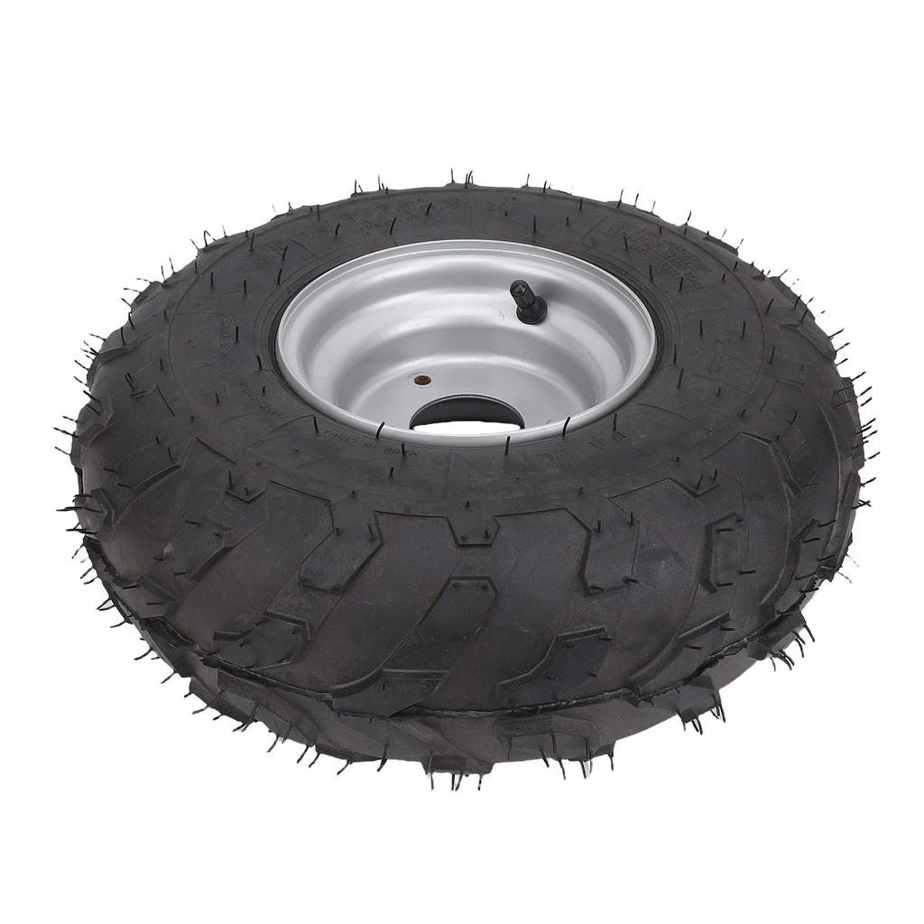 145 70 6 145x70 6 Tire Rubber Aluminum Alloy Anti Slip Explosion Proof 6 Inch Wheel Tire with Rim for ATV UTV