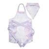 [Mother Garden] Kids Apron and Headscarf Set for Girls, Sizes 130-150 [Unicorn] Stylish and Cute for Elementary School Children