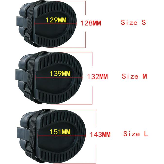 Horse Hoof Boots Sturdy Comfortable Protective Cover Equine Hoof Protector Horses Protection Rubber for Riding Training Equestrian Supplies, M