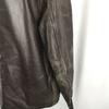 MERTON OXFORD Genuine Lamb Leather Riders Jacket Blouson Outer Men's L Brown(USED)