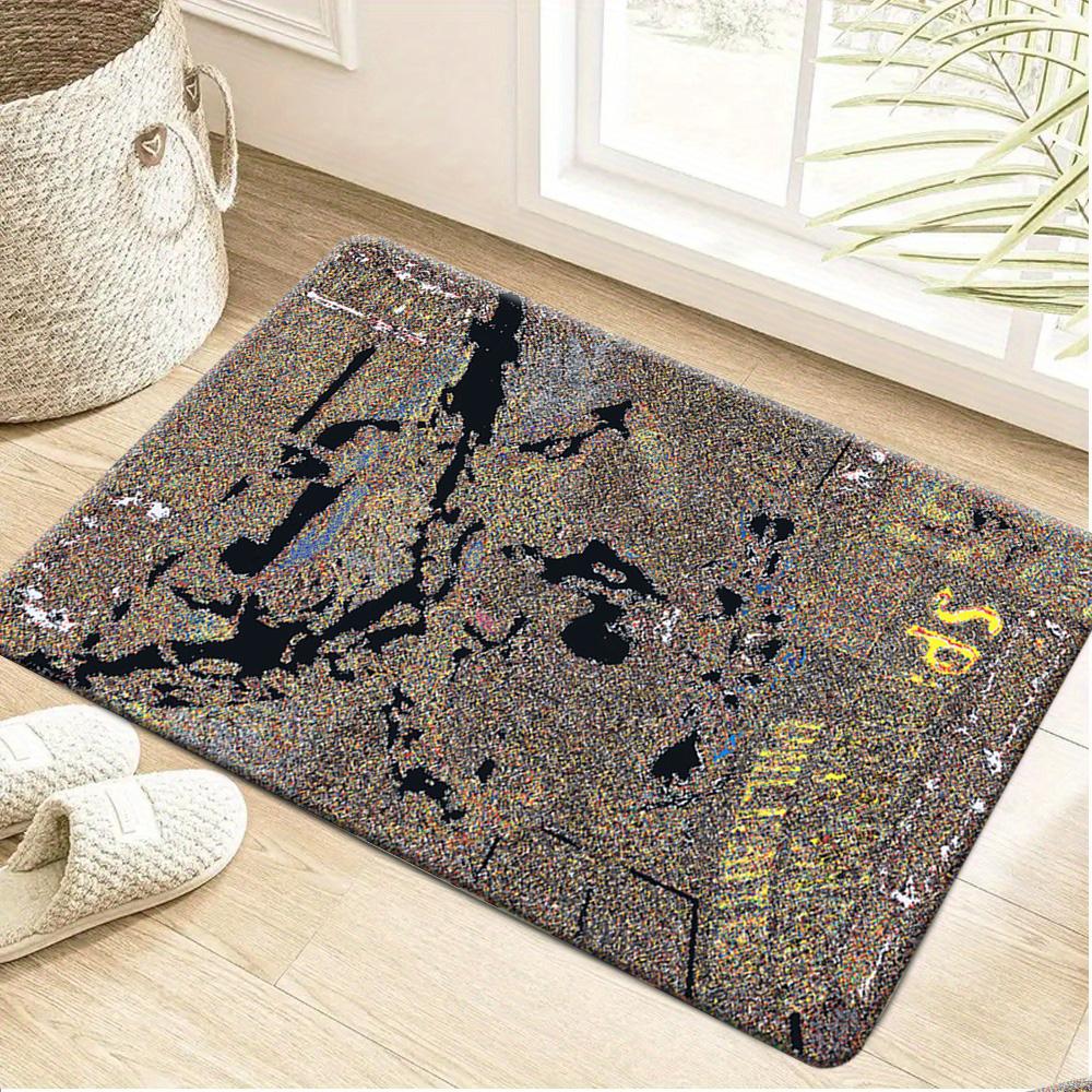 1pc Flannel Rug Marvel Superheroes Bathroom Mat, Multiple Sizes, Multi-functional for Daily Use, Suitable for Bathroom, Entran