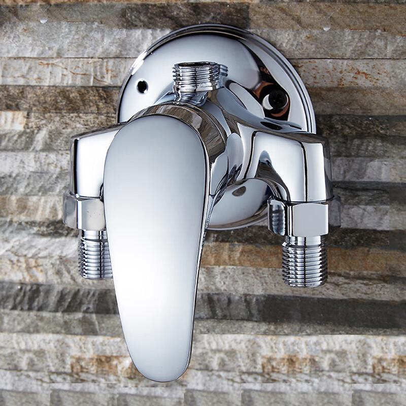 VEMUSE Copper Triangle Shower Faucet