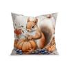 Vintage Autumn Pumpkin Pillowcase Printed Polyester 45X45Cm Throw Pillowcover Decorative Sofa Cushion Pillowslip Home Decor