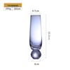 OLOEY Modern Elegant Crystal Diamond Champagne Flute