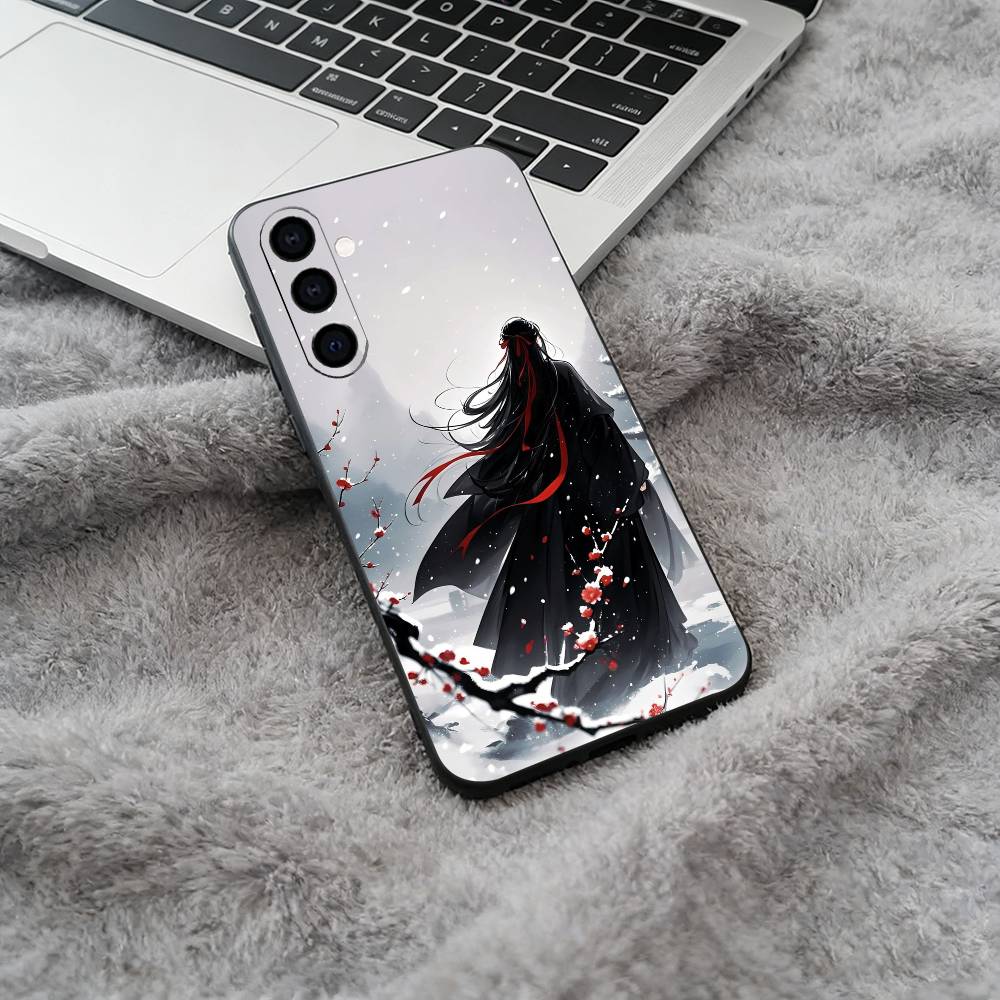 

The Grandmaster- of -Demonic -C-Cultivation Soft Silicone phone Case for Samsung Galaxy A73/A71/A72/A70/A53/A52/A51 - Black Samsung a21s