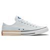 Converse Chuck Taylor All Star Round Toe Lace-Up Durable Breathable Low-Top Canvas Shoes Unisex Sneakers Agate-Blue 167664C