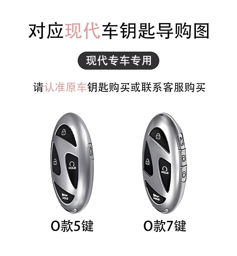tpu 5/7 Buttons Auto Smart Remote Key Shell Fob Cover for Hyundai Grandeur GN7 Kona Ev 2023 lonic 6 Car Key Case Accessories NN3