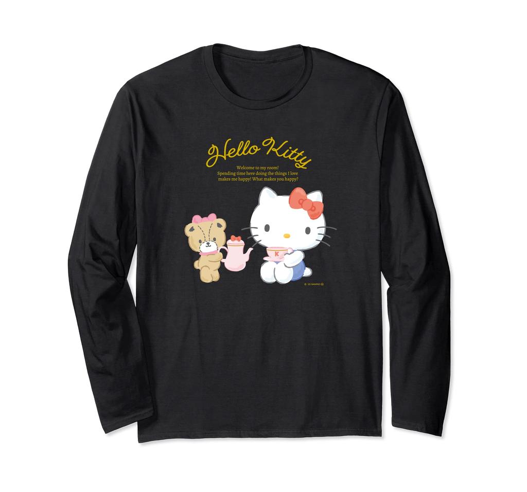 Hello Kitty Happiness My Room Long Sleeve T-Shirt
