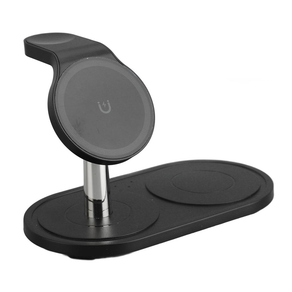 3 In 1 Charging Station Multiple Devices Quick Charging   Angle Magnetic Attachment Charging Station for Watch Rbuds Phone