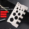 Thread Checker Screw Measurement Ruler Stainless Steel Caliper Metric Gauge Tool For Measuring Screw Pitch Bit Bolt Nut Screw