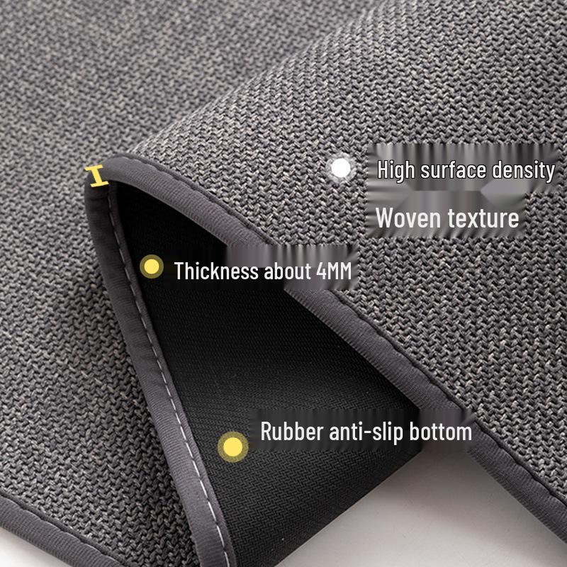Quick-Dry Non-Slip Bathroom Floor Mat - Absorbent Toilet Entrance & Washroom Foot Mat