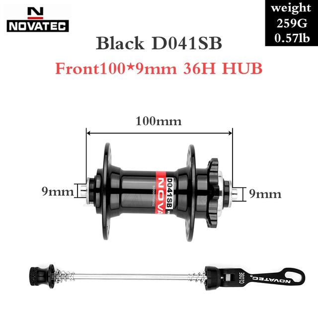 Novatec Rumbas D041Sb D042Sb 28/32/36 Caurumi