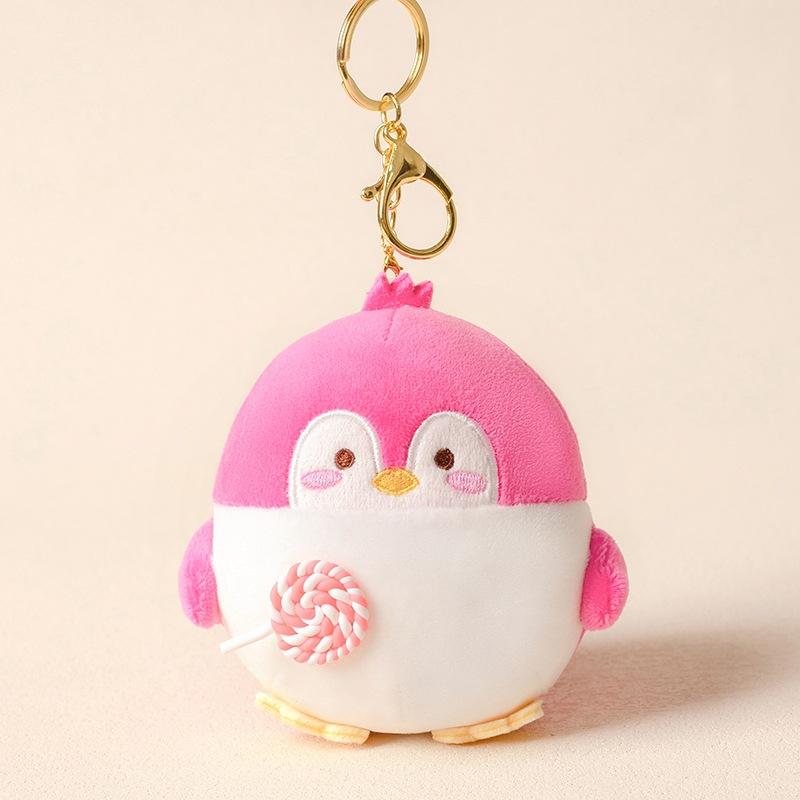 Cute Little Penguin Pendant Plush Toy Doll Penguin Doll Girl Bag Keychain Small Pendant Rag Doll