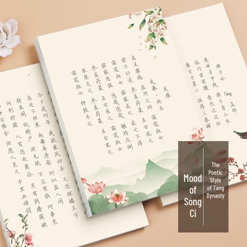 Zanhua Kalligraphie Übungs-Geschenkset - Kleine Schrift