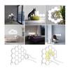 Hex LED Touch Light Decoration Wall Light for Barber Shop Living Room Hotel 110‑240VUS Plug
