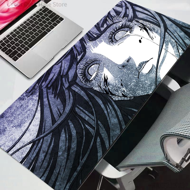 Mouse Pad Naruto Large Rubber PC Computer Gaming Accessories Mousepad Desk Mat Locking Edge Gamer Carpet durable anime
