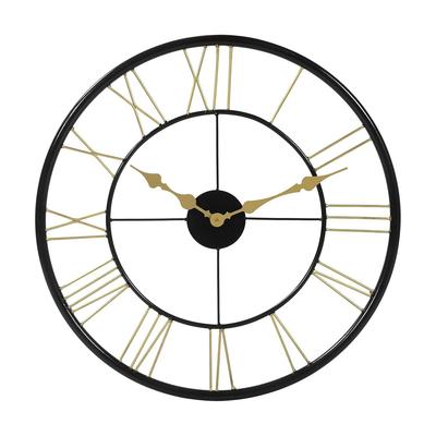 Roma Rakamlı Vintage Rustik Tarz Modern Şeffaf Ev Dekorasyonu Tasarımcı Saat Oturma Odası Ev Ofisi İçin İdeal Analog Saat