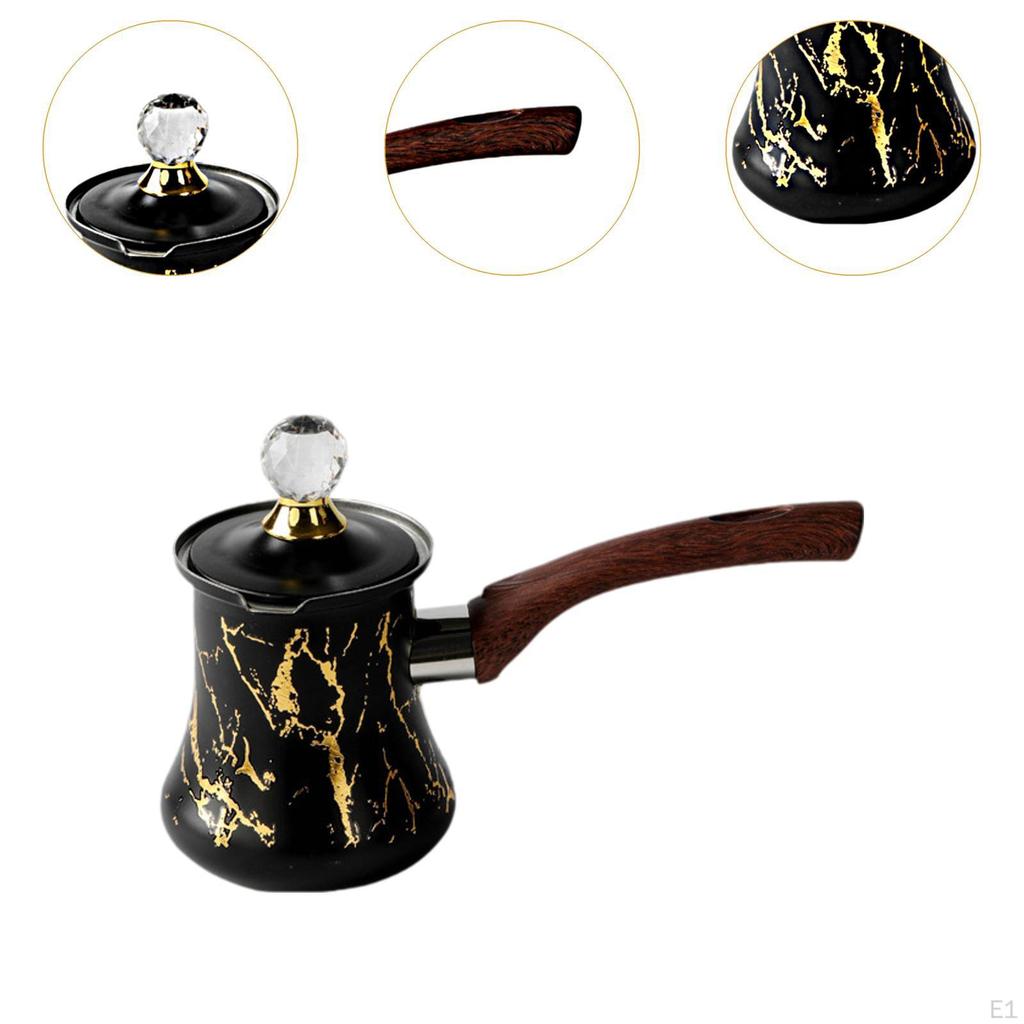 Coffee Pot Butter Warmer Jug Comfortable Grip Maker Chocolate Melting
