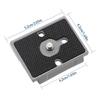 Easy To Use Quick Release Plate 200PL 14 for Camera Tripods with NonSkid Padding DSLR Quick Mount Camera Support