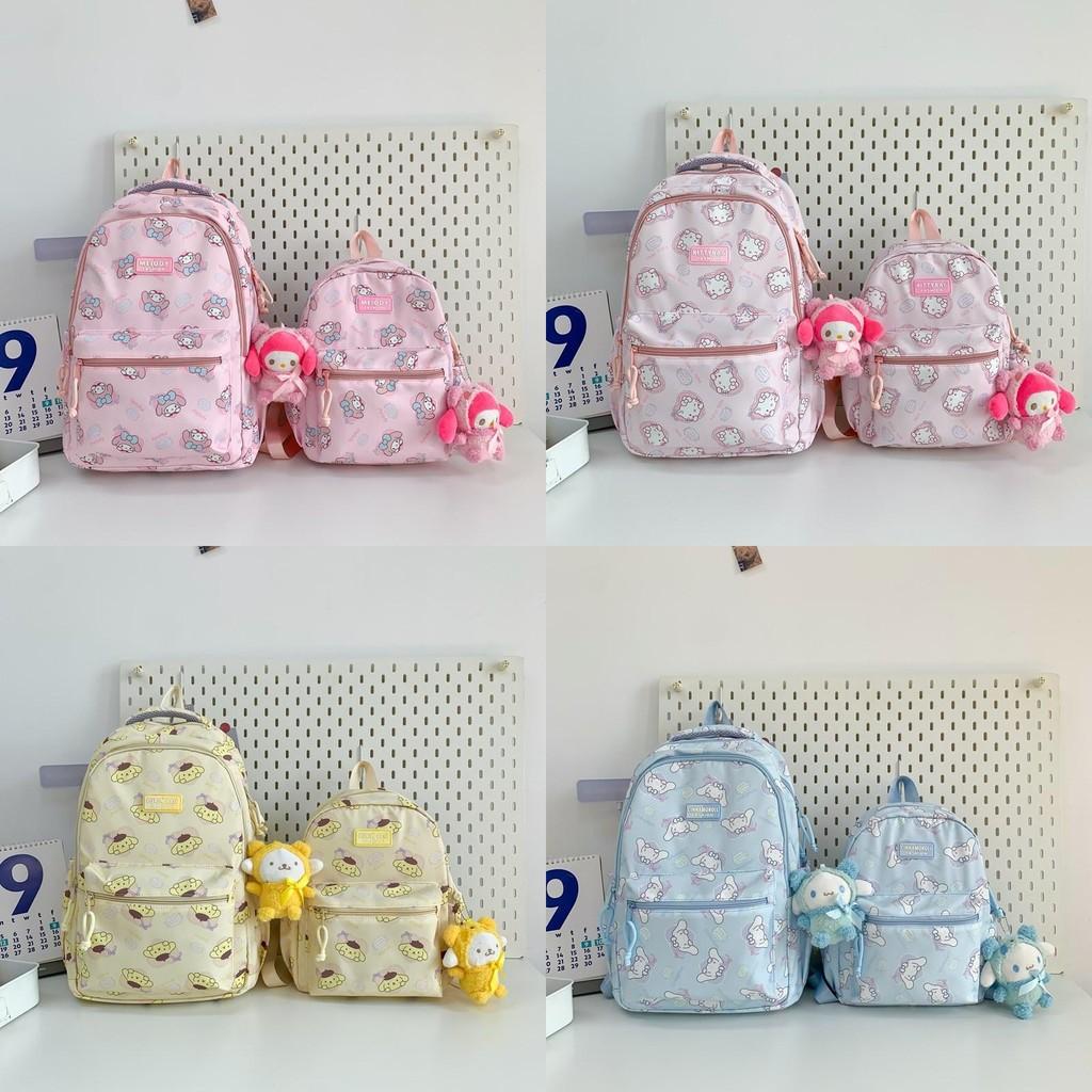 Anime Style Waterproof Nylon Backpack With Expansion For School College Students Special Characters Included